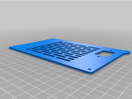küçük cerberus arka tabak telaşsız 3d print model - Mito3D