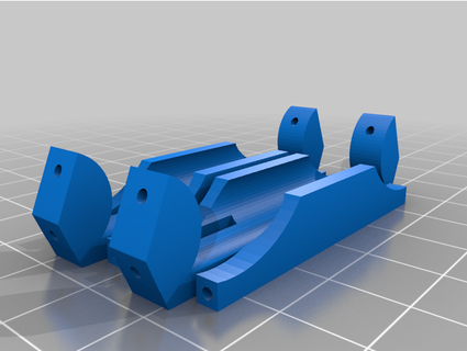battery holder nkaoud 3d print model - Mito3D