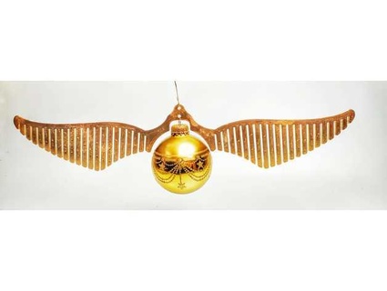 golden snitch goldener schnatz harry potter christmas ball quidditch fangli 3d print model - Mito3D