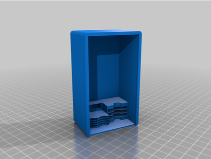 USB sd microsd tarjeta soporte caja diseño nítido 3d print model - Mito3D