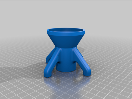 4 way shot splitter - supports needed southpawbob 3d print model - Mito3D