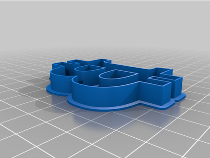 Bitcoin biscuit coupeur poulpe laboratoire 3d print model - Mito3D