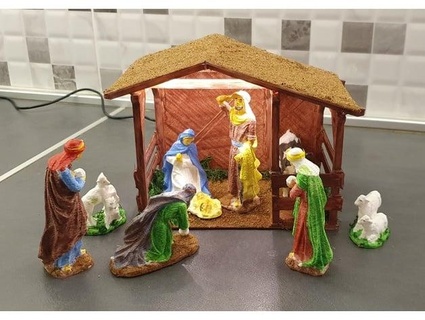 Noël Nativité stable kagor 3d print model - Mito3D