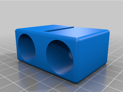 tubo flessibile titolare supporto Acquario acquario kscneon 3d print model - Mito3D