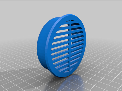 ikea pax bottom vent deagle 3d print model - Mito3D