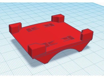 Kieselstein 35mm Bar montieren Plastibots 3d print model - Mito3D