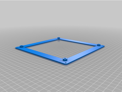 broca guia apropriado 170mm perna espaçamento cama anycubic mega v1 pjdenier 3d print model - Mito3D