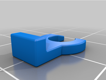 Bowden Clip Ender 7 tust 3d print model - Mito3D