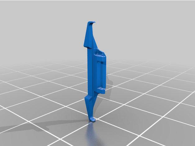 trx4-defender low profile front bumper lance 3D print model - Mito3D