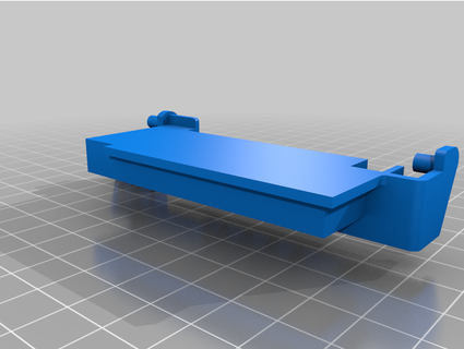 alavanca puerta forno micro ondas samsung santaser 3d print model - Mito3D