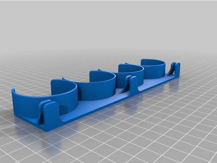 presente embrulho suporte Projeto Utilitário carrinho gotdibbs 3d print model - Mito3D