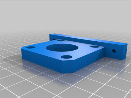 creator pro stepper motor bracket roacheart 3d print model - Mito3D
