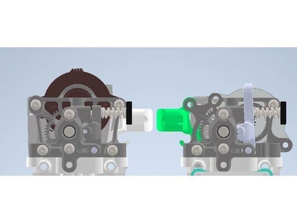 sherpa mini abaissé moteur monter xrocksaltx 3d print model - Mito3D
