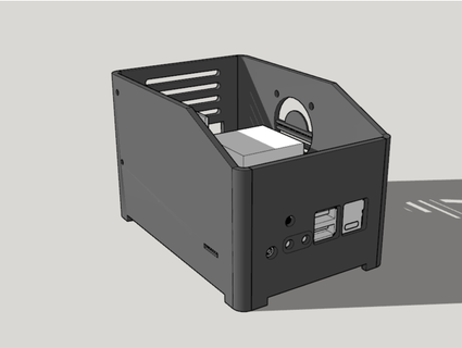rockpro64 case ssd connar3d 3d print model - Mito3D