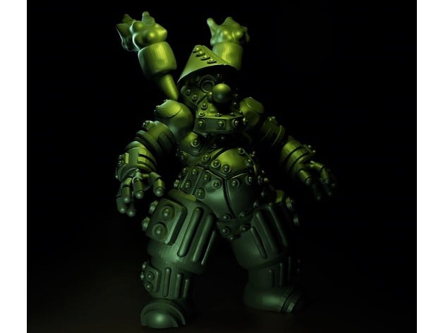 steam powered gnome clankyclogs 3D print model - Mito3D