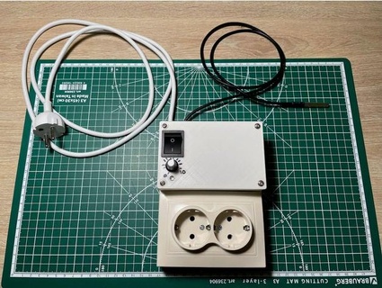 temperature controller power socket antonsukhachev 3d print model - Mito3D