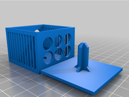 camarão alimentador v2 phiddler2 3d print model - Mito3D