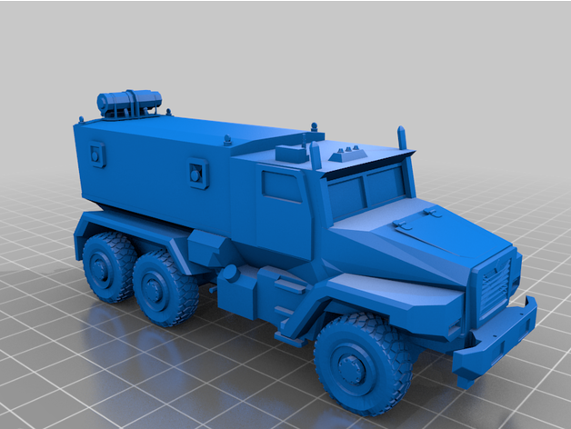 ural tufão merda professor guerra 3D print model - Mito3D