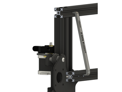 Ender 3 axis Unterstützung Clip crstrand 3d print model - Mito3D
