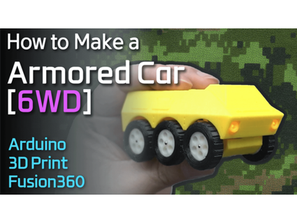 blindato car 6wd 3dfuns 3d print model - Mito3D