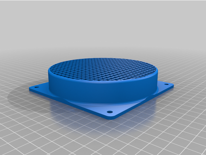 short laminar-ish flow 120mm fan wracer 3d print model - Mito3D