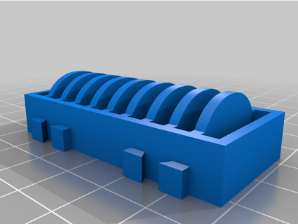 cr2032 Batterie Halter Unterstützung rlgoldberg2 3d print model - Mito3D