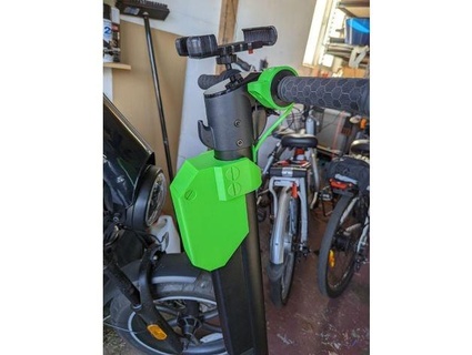 turbo x7 pro glisser x8 prélèvement électrique scooter alarme titulaire soutien wctt 3d print model - Mito3D