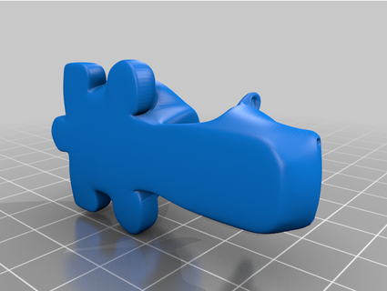rotated object keeganteo 3d print model - Mito3D