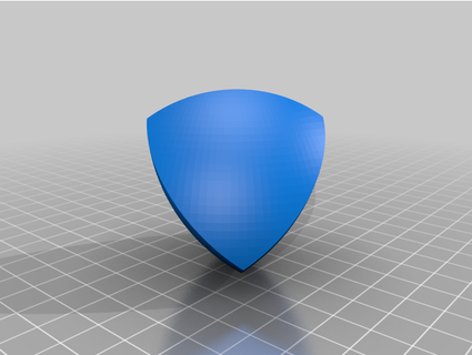 Reuleaux tetraedro adelélopez 3d print model - Mito3D