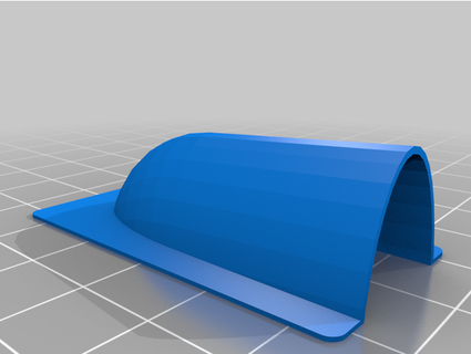 Durafly efxtra yarışçı yüzgeç örtmek kılıf gerrit 3d print model - Mito3D