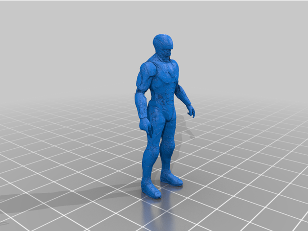 robocop 2014 high poly anoty 3D print model - Mito3D