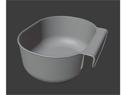 changing table basket yvesall 3d print model - Mito3D