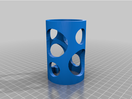 substituição interior tubo enigma cilindro bleullama 3d print model - Mito3D