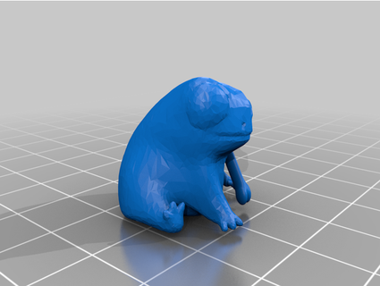 fred frog anatomy grimm maker 3d print model - Mito3D