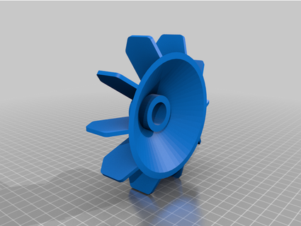 cooler fan electric engine clixdesign 3d print model - Mito3D