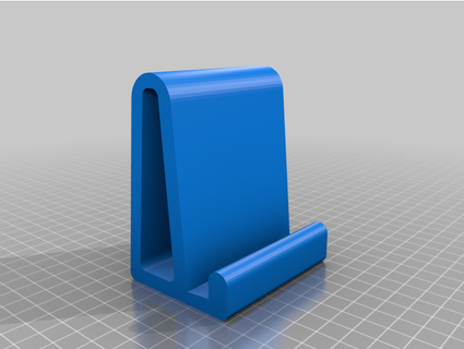 simple phone tablet stand kristjanberg 3d print model - Mito3D