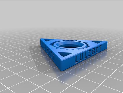 lulzbot spinner separated parts brickx2 3d print model - Mito3D