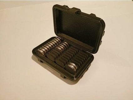 batterie boîte cr1632 poubelle 3d print model - Mito3D