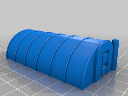 basic polytunnel shape printing budget 3d print model - Mito3D