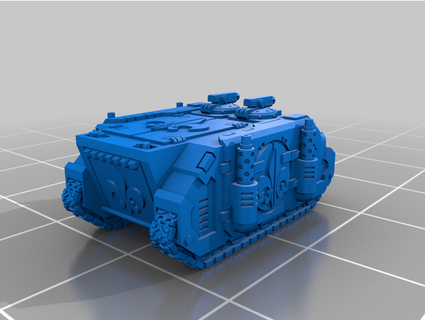 espacio monja ligero tanques technopath6669 3d print model - Mito3D