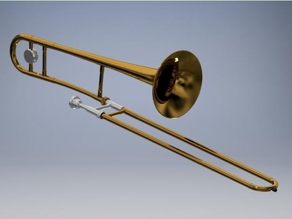 trombone mucuslaser 3d print model - Mito3D