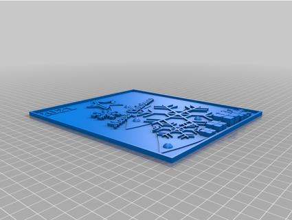 2021 Weihnachten Karte Dekoration markrmilan 3d print model - Mito3D