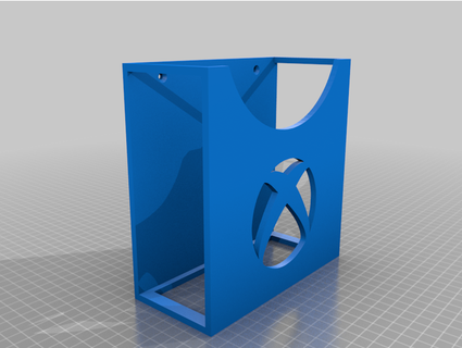 xbox serie pared montar chevblu 3d print model - Mito3D