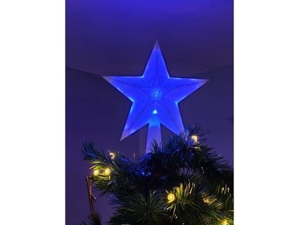 christmas tree star dantastic04 3d print model - Mito3D
