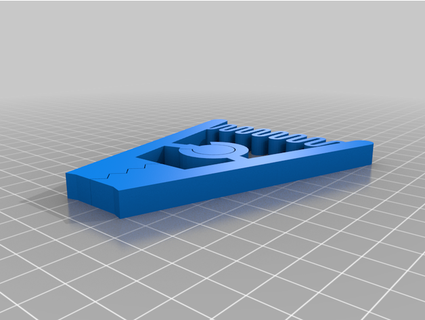 anpassbar Clip konforme Netz 3d print model - Mito3D
