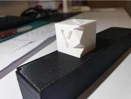 calibration cube - build cube cbuilds072  3d print model - Mito3D
