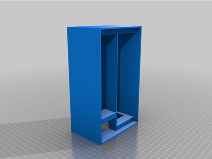 caso funda a4 vertical estante soporte pad31 3d print model - Mito3D