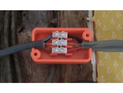 eléctrico unión caja 4 camino 15a millgem 3d print model - Mito3D