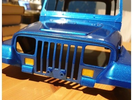 Tamiya jipe yj frente pisca sinal virada domi1974 3d print model - Mito3D