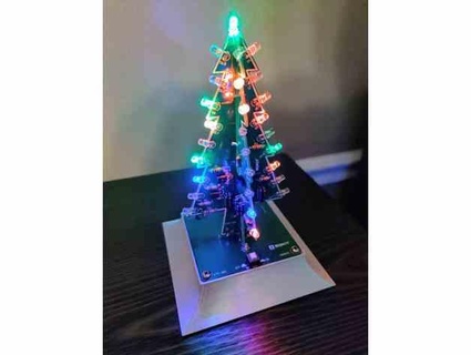 led christmas tree stand jullrey 3d print model - Mito3D